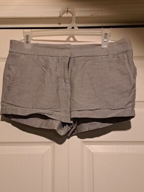 J. Crew Light Gray Women's Casual Jean Shorts